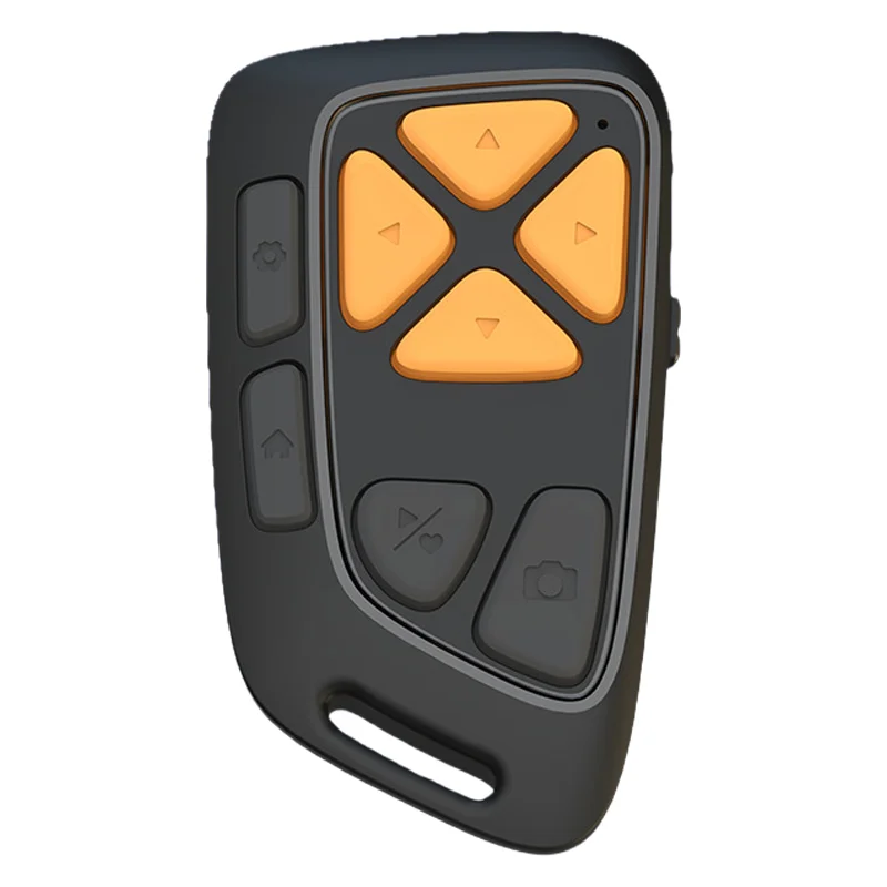 CYKE P4 Bluetooth-compatible Controller for TikTok/Social Media Smartphone Remote Control Selfie Shutter - Black - 1