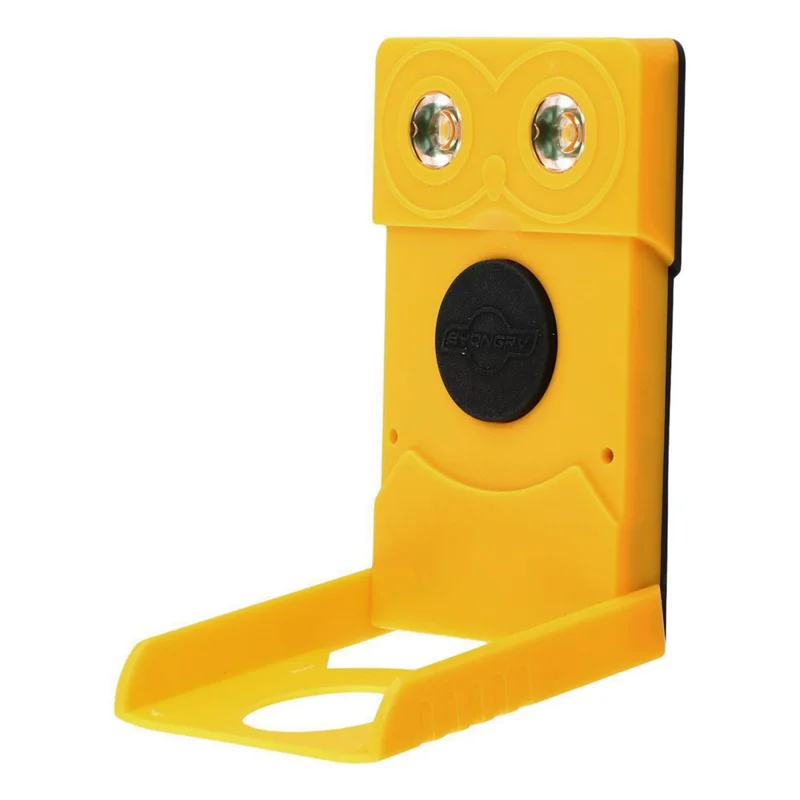 EYONGPV OWL-SP Solar Power Bank 1400mAh Outdoor Camping Emergency Portable Charger Solar Lamp - Yellow - 1