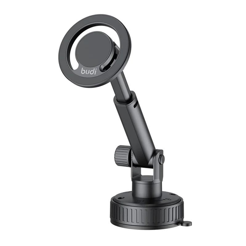 BUDI CM591B Adjustable Magnetic Phone Mount for Car 360 Degree Rotation Suction Cup Base Cellphone Holder - 1