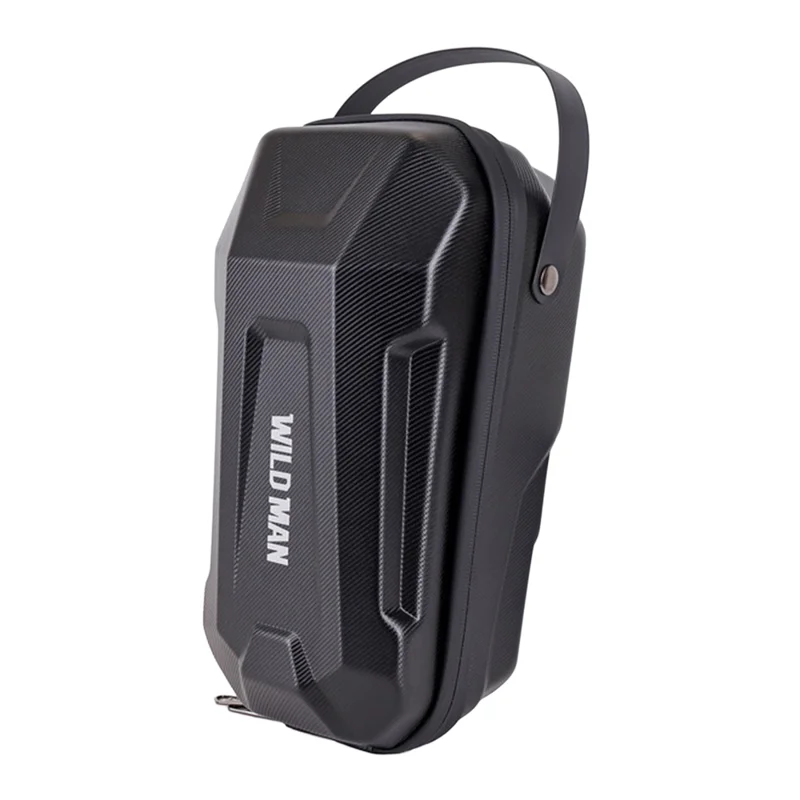 WILD MAN GD99X Plus EVA Hard Shell Electric Scooter Handlebar Bag Quick Release Waterproof Bike Front Bag for E-Scooter Bicycle - Black|2.8L - 1
