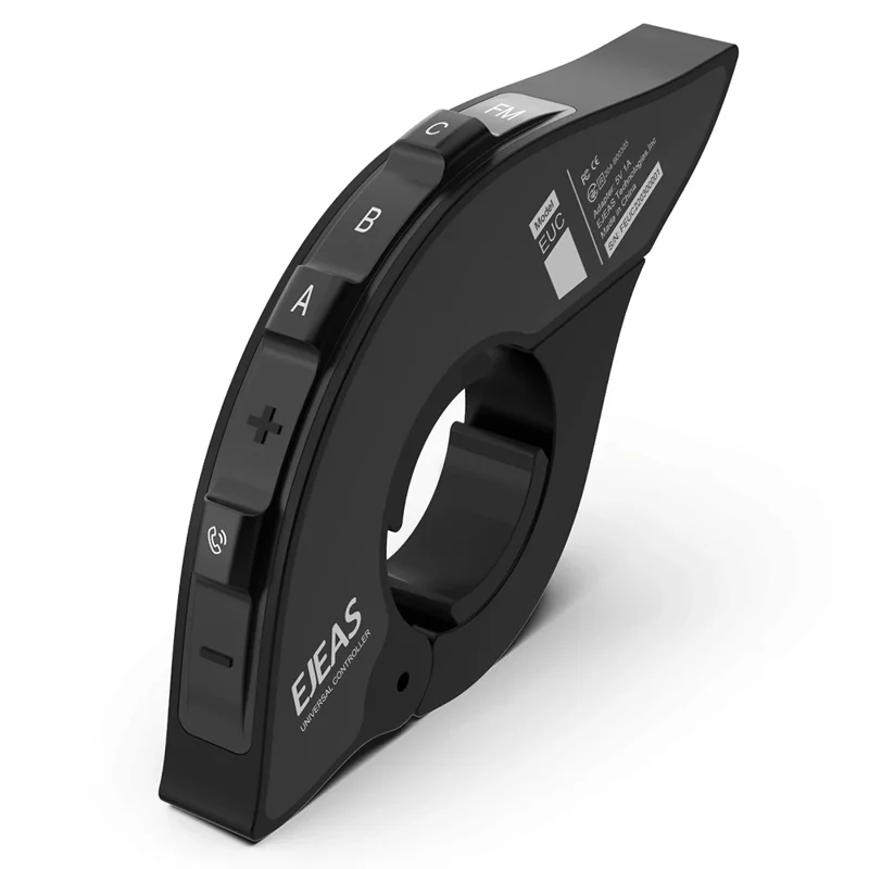 EJEAS EUC Motorcycle Intercom Bluetooth-compatible Controller - Frequency Control, Call Answering, Music Switching - 1