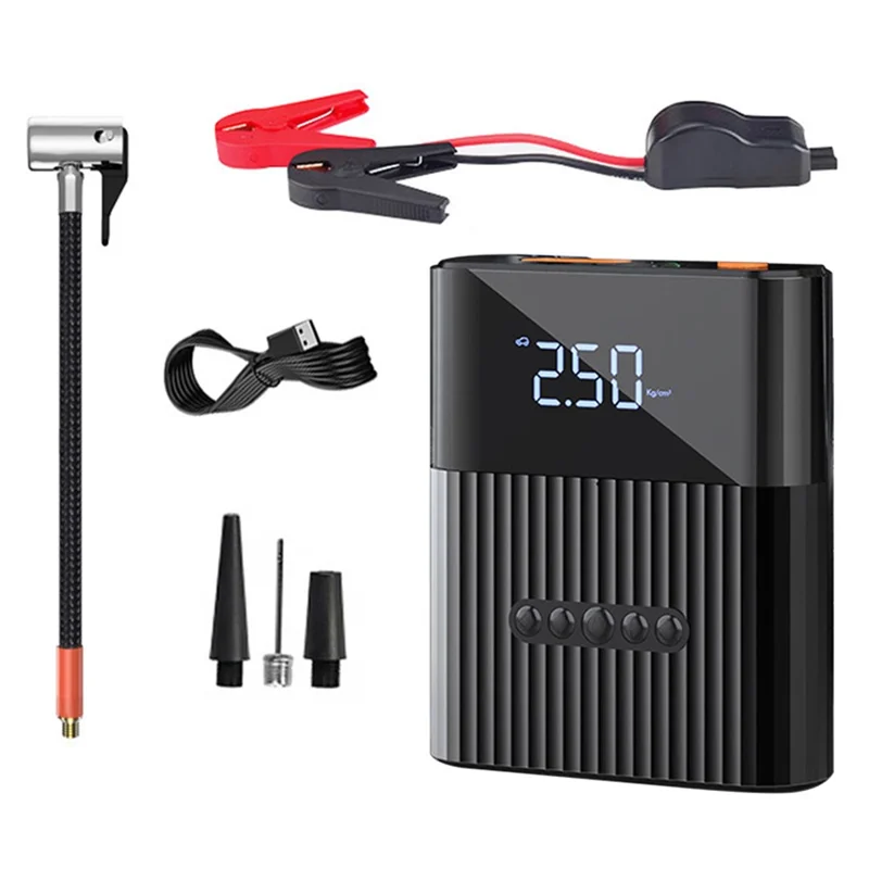 SUITU ST-5517 3-in-1 150PSI Tyre Inflator 12V Car Jump Starter 8800mAh Power Bank - 1
