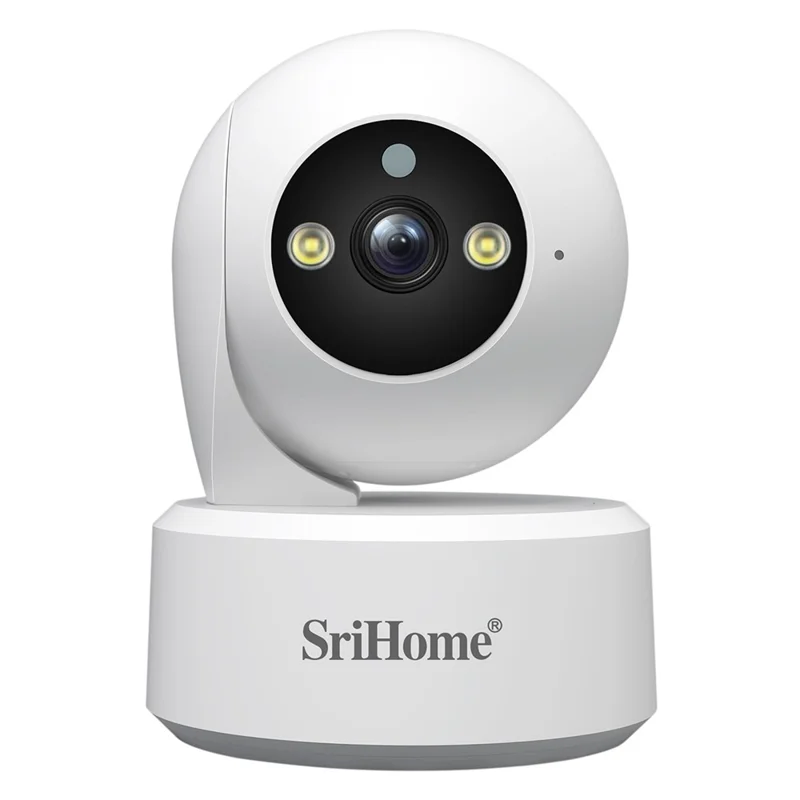 SRIHOME SH064 8MP Indoor Security Camera Human Tracking Baby Monitor Cry Detection WiFi IP Camera - EU Plug - 1