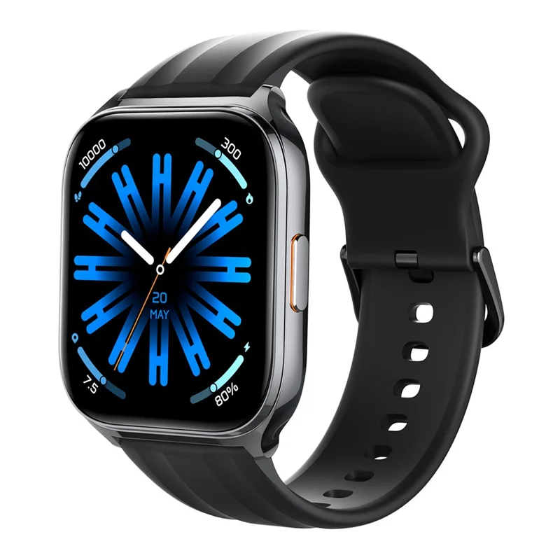 HAYLOU Watch 3 HCS02 Smartwatch 1.85 Inch AMOLED Bluetooth-compatible Call 400mAh 150+ Sports Health Monitor for Fitness - Black - 1