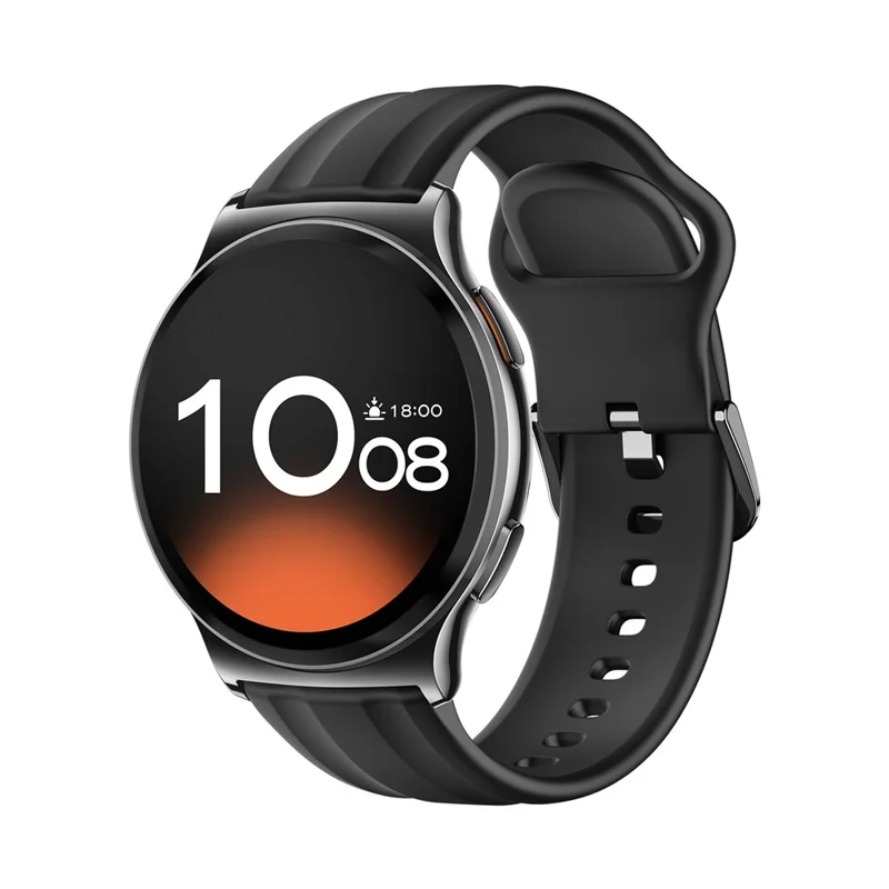 HAYLOU Solar Lite 2 HCR01 Smart Watch 1.43 Inch AMOLED Bluetooth-compatible Call Health Monitor Sports Watch - Black - 1