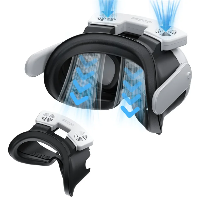 STARTRC GAMES Facial Interface Face Cover with Cooling Fan for Meta Quest 3 Accessories Set - 1
