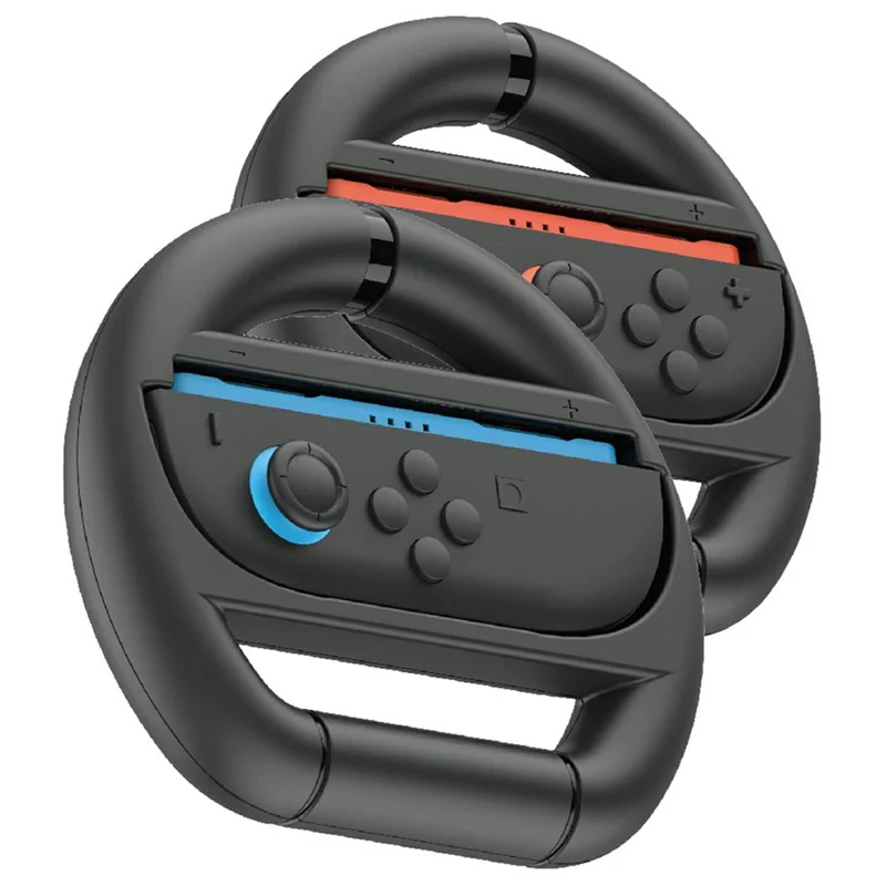 IPEGA PG-SW2054 2Pcs For Nintendo Switch 2 Anti Slip Joy-Con Controller Racing Steering Wheel Grip - 1