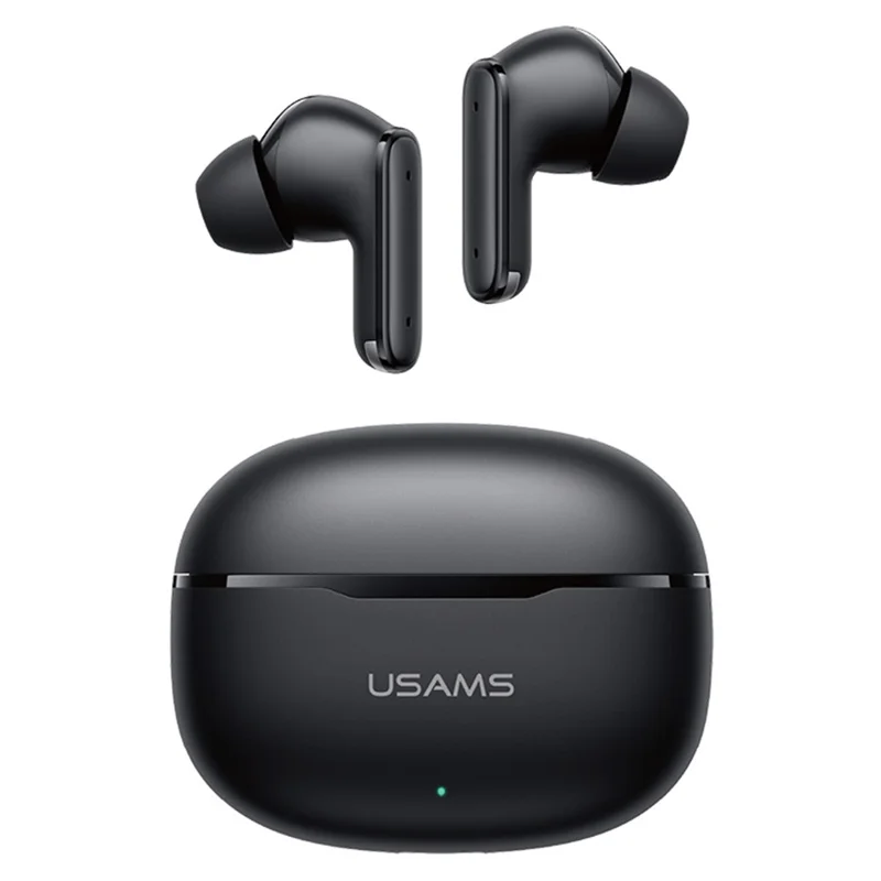 USAMS Echo E05 In-Ear Wireless Earphones Stable 13mm Dynamic Driver Headphones - Black - 1