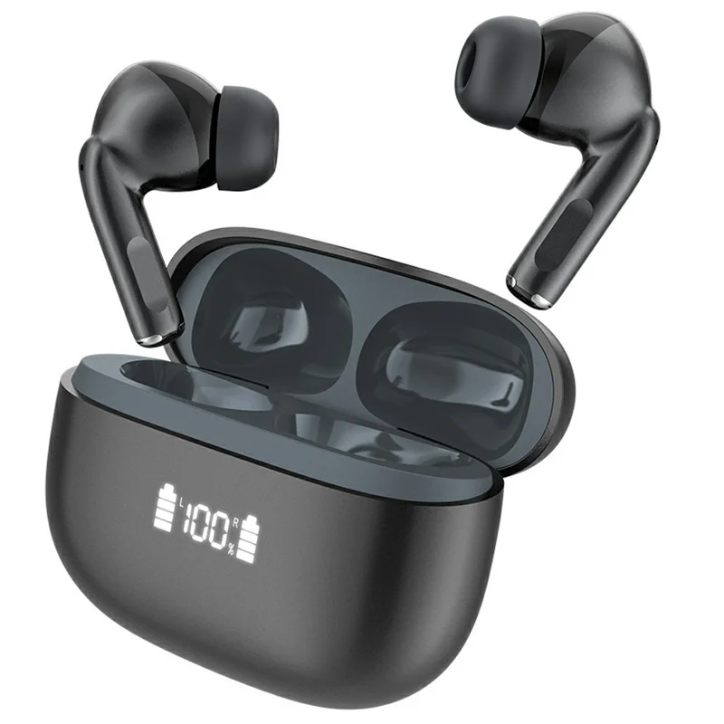 CELEBRAT W72 ANC + ENC Noise Cancelling Bluetooth-compatible 5.4 Earbuds HiFi Audio In-Ear Wireless Earbuds - Black - 1