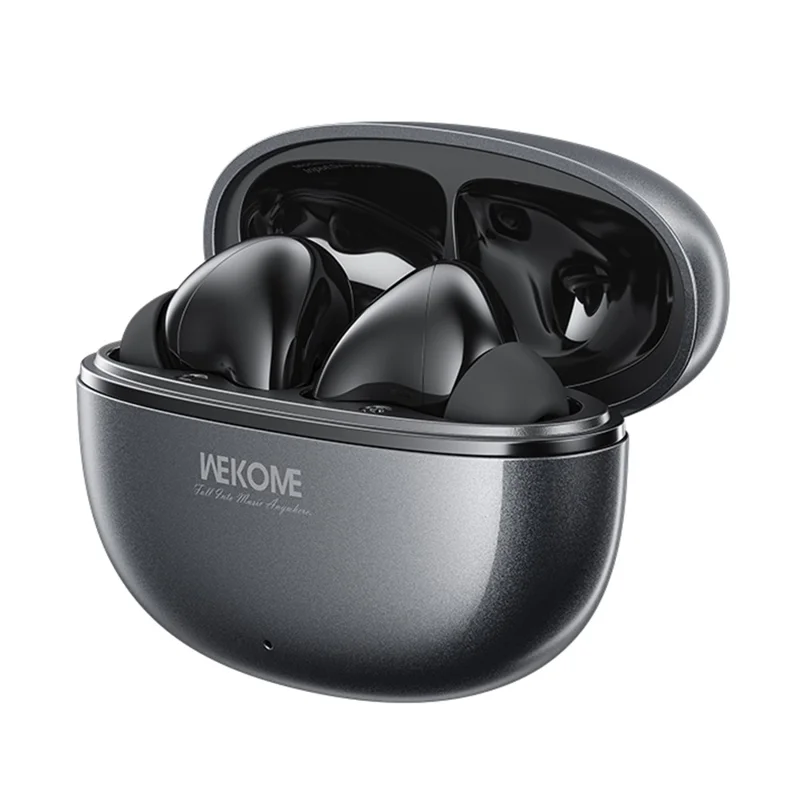 WEKOME WS-33 Wireless Bluetooth-compatible Earbuds 13mm Drivers Hi-Fi Audio Touch Control In-Ear Earphones for Music - Black - 1