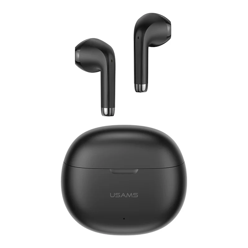 USAMS YO17 BE Series Wireless Bluetooth-compatible 5.3 TWS Earbuds Lightweight Headphones In-Ear Headset - Black - 1