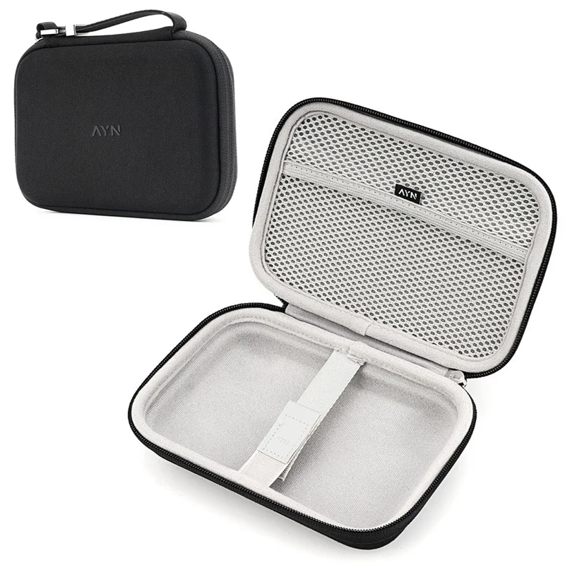 AYN Carrying Case for AYN Thor Gaming Console EVA Hard Shell Portable Storage Bag with Handle - Black - 1