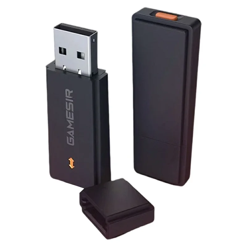GAMESIR 2.4G Wireless Receiver Low Latency Plug and Play USB Adapter for Morning Star - Black - 1