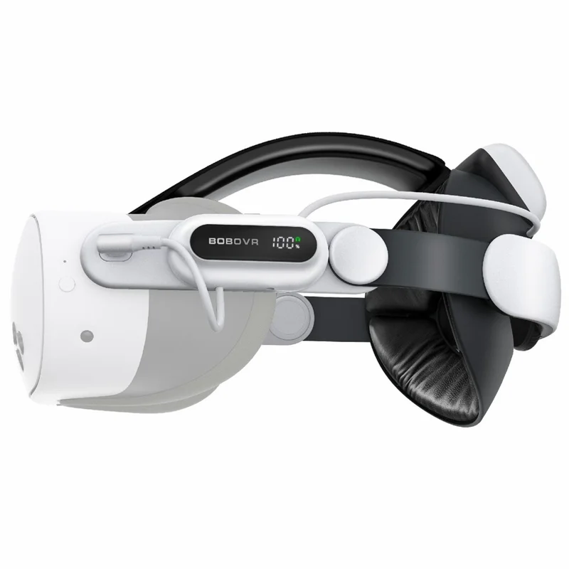 BOBOVR E3 Pro For Meta Quest 3 / 3S Head Strap with 10000mAh Battery VR Headset Headband - 1
