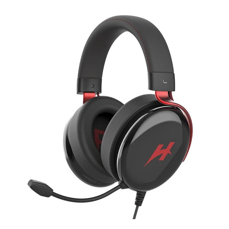 HAYLOU HexStorm G1 HDG01 Gaming Headset 50mm Driver 7.1 Channel USB Wired Over-Ear Headphones - Black - 1