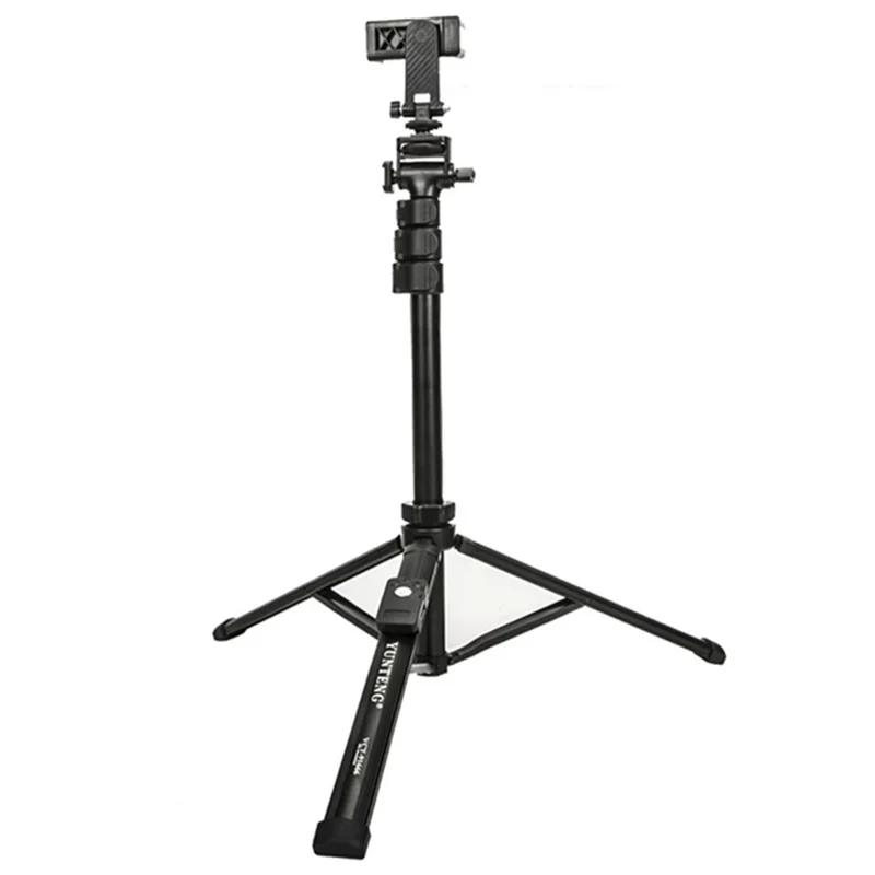 YUNTENG VCT-91666 Camera Phone Holder Extendable Tripod Stand Bluetooth-compatible Live Streaming Selfie Stick - 1