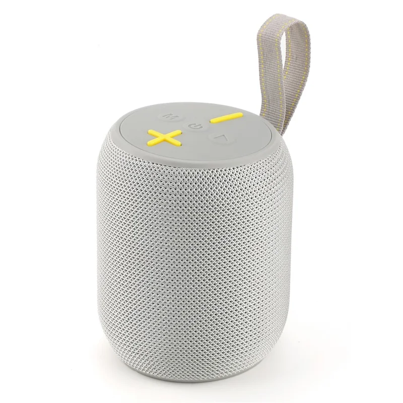 T&G TG673 Portable Rechargeable Boombox Bluetooth-Compatible Speaker FM Radio Support U-Disk TF Card - Grey - 1