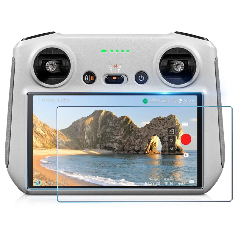 STARTRC 1144277 For DJI RC / RC 2 Remote Control Tempered Glass Film AR Transparency Enhanced Anti-Scratch Film - 1