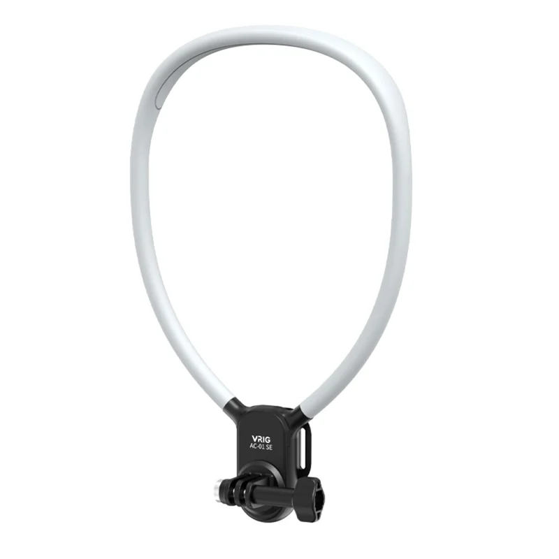 VRIG AC-01 SE POV Neck Mount Bracket with Strap / 90 Degree Rotation Flexible Arm - 1