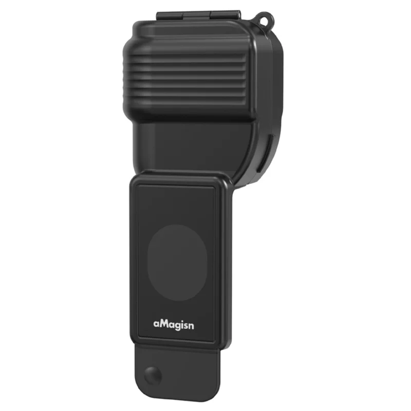 AMAGISN For DJI Osmo Pocket 4 Action Camera Gimbal Protective Case Shockproof Hard PC Cover - Black - 1