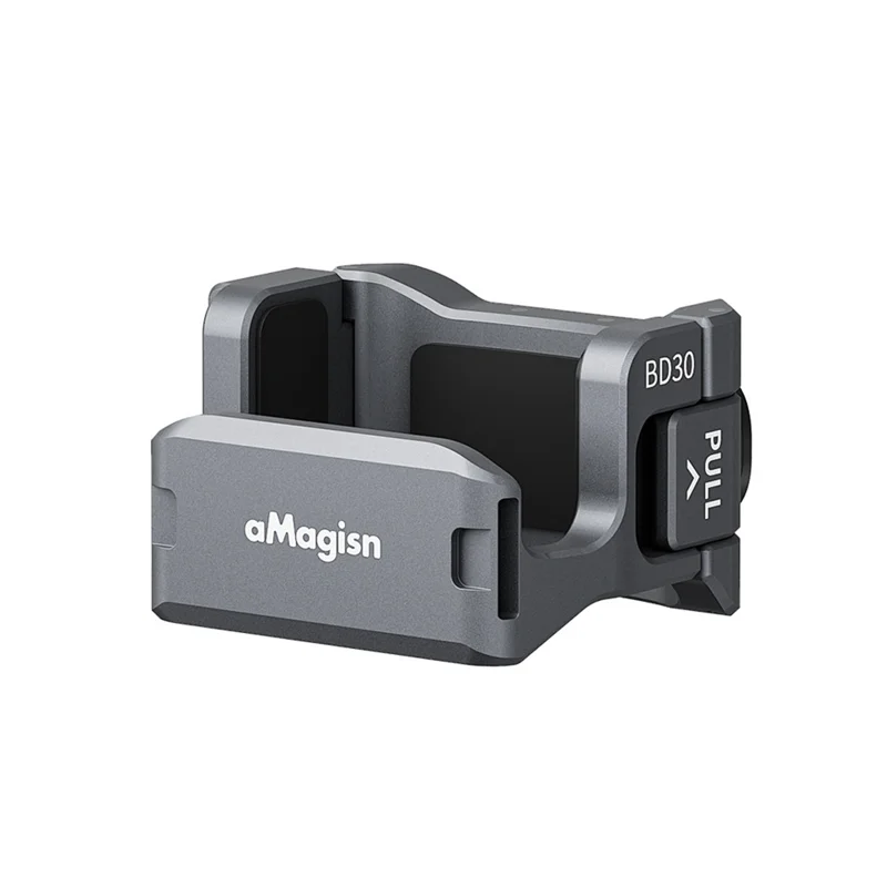 AMAGISN For DJI Osmo Pocket 4 / 3 Quick Release Mount Aluminum Alloy Camera Expansion Adapter Base - Tarnish - 1