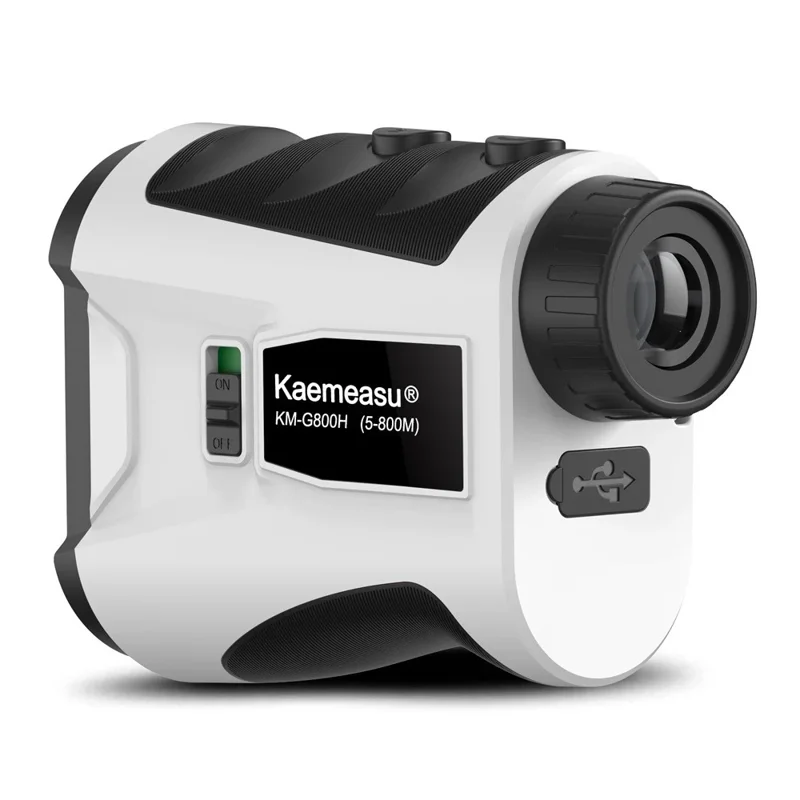 KAEMEASU KM-G800H Golfing Range Finder 5-800m Laser Rangefinder - White - 1