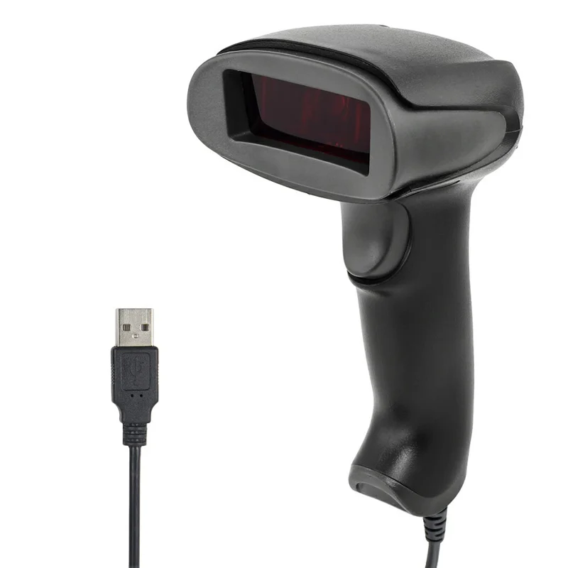 NETUM F19 Wired 2D Bar Code Scanner USB Cable Handheld Scanner Reader for Supermarkets Bookstores - 1