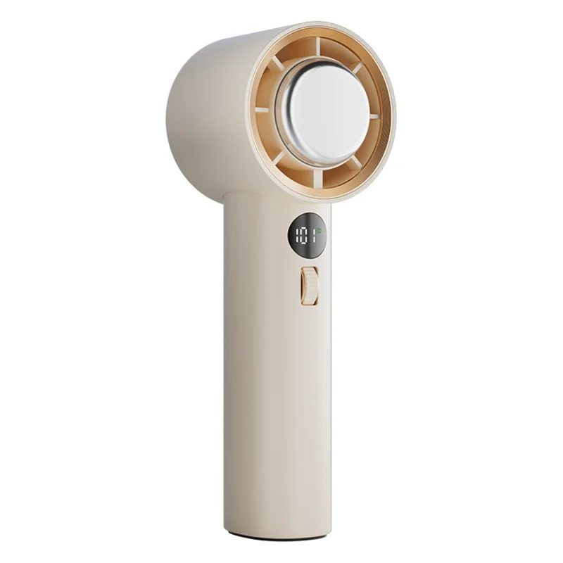 SOTHING Engine MaxB DSHJ-S-2320B Portable Cooling Fan 100 Gear Wind Speed Handheld Fan - White - 1