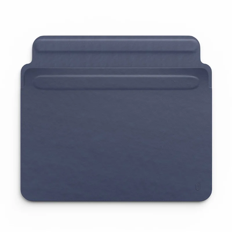 WIWU Skinpro 2nd Generation Ultra-thin PU Leather Laptop Sleeve Bag for MacBook Pro 13.3inch 2016/2017/2018/2019/2020/M1 - Blue - 1