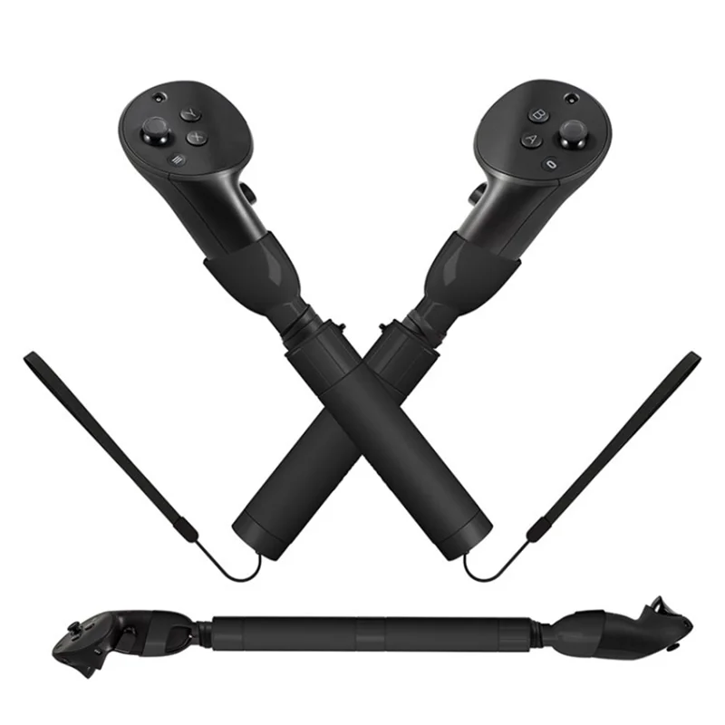 DEVASO Golf Handle Controller Extension Grip for Meta Quest Pro VR Headset - Black - 1
